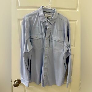 Poncho men’s long sleeve shirt